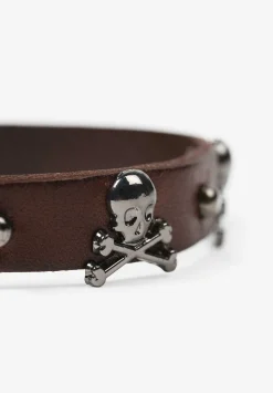 Scalpers Imitation Jewelry<Studded Skulls Bracelet