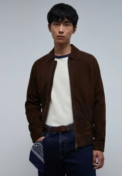 Scalpers Jackets And Jackets<Suede Jacket