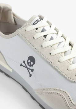 Scalpers Sneakers<Suede Skull Sneakers