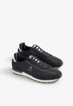 Scalpers Sneakers<Suede Skull Sneakers