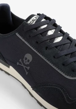 Scalpers Sneakers<Suede Skull Sneakers