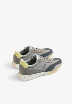 Scalpers Sneakers<Suede Sneakers With Speckled Sole
