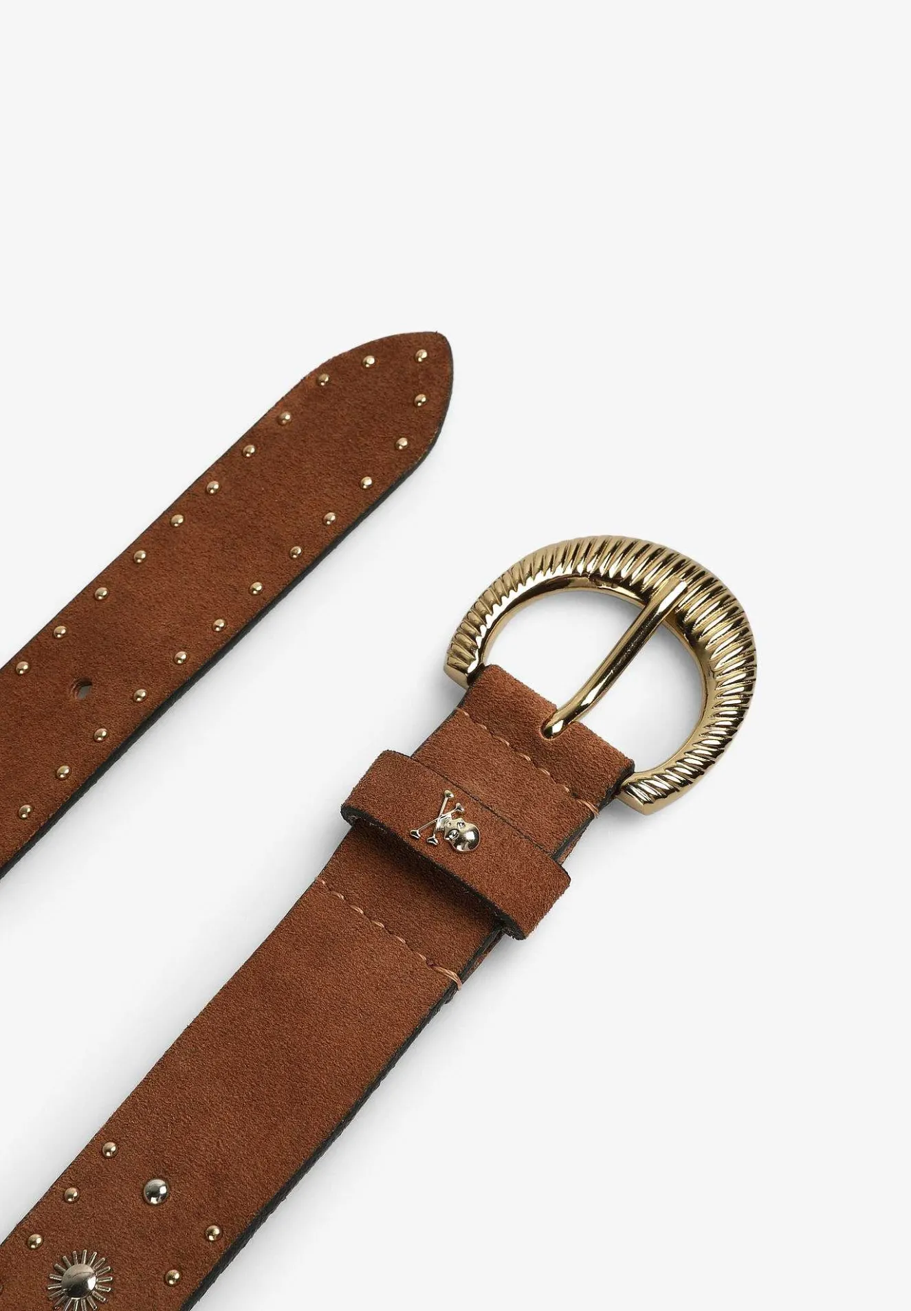 Scalpers Belts<Suede Studs Belt