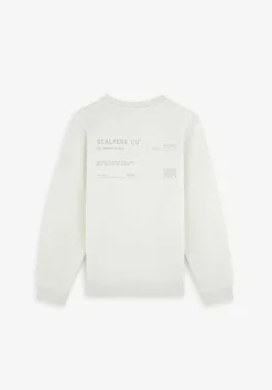 Scalpers Sweatshirts<Sweatshirt With Chest Patch Detail