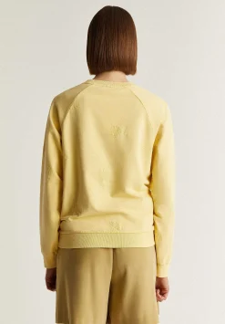 Scalpers Sweatshirts<Sweatshirt With Flower Stitching Detail
