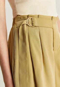 Scalpers Bermuda<Tencel Bermuda Shorts With Belt Detail