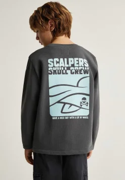 Scalpers Sweatshirts<Terry Pocket Detail Sweatshirt
