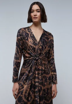 Scalpers Dresses<Tie Black Dress