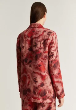 Scalpers Blazers And Vests<Tie Dye Linen Blazer