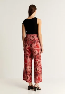Scalpers Pants<Tie Dye Linen Culotte Pants