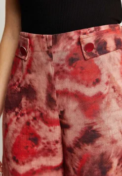 Scalpers Pants<Tie Dye Linen Culotte Pants