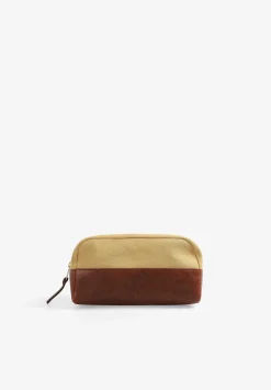 Scalpers Backpacks And Toiletry Bags<Toiletry Bag With Leather Detail