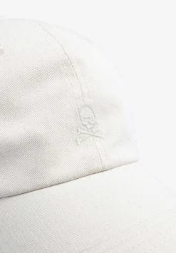 Scalpers Caps<Tone Embroidered Skull Cap