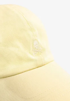 Scalpers Caps<Tone Embroidered Skull Cap