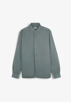 Scalpers Casual<Tone Embroidered Skull Shirt