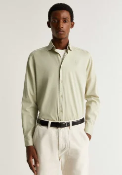 Scalpers Casual<Tone Embroidered Skull Shirt