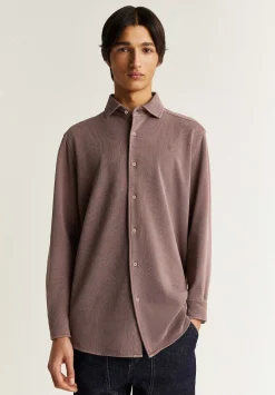 Scalpers Casual<Tone Skull Pique Shirt