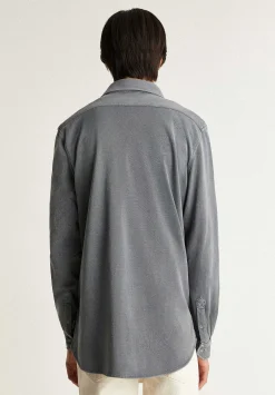 Scalpers Casual<Tone Skull Pique Shirt