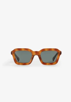 Scalpers Glasses<Tortoiseshell Effect Paste Square Sunglasses