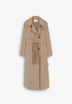 Scalpers Jackets And Trench<Trench With Side Opening Detail