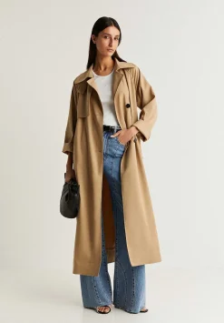 Scalpers Jackets And Trench<Trench With Side Opening Detail