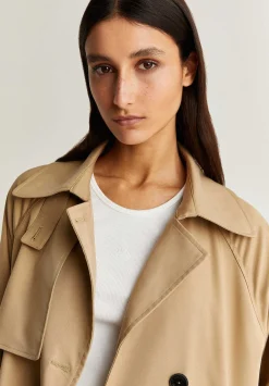 Scalpers Jackets And Trench<Trench With Side Opening Detail