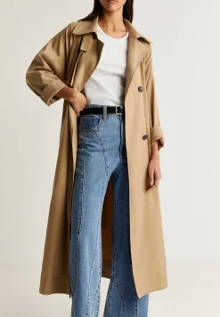 Scalpers Jackets And Trench<Trench With Side Opening Detail