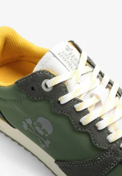 Scalpers Footwear<Tricolor Skull Sneakers