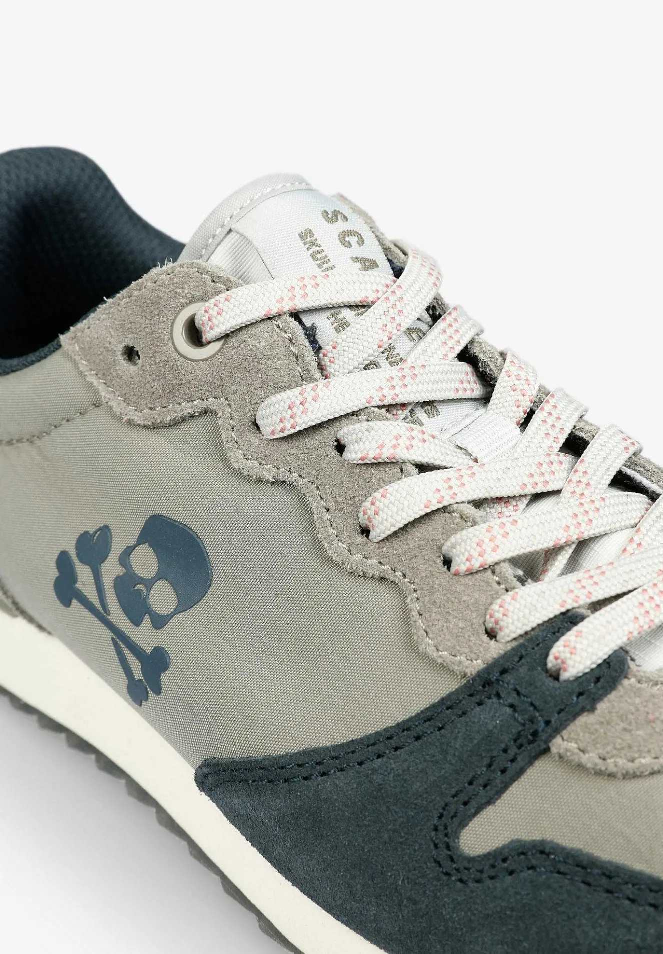 Scalpers Footwear<Tricolor Skull Sneakers