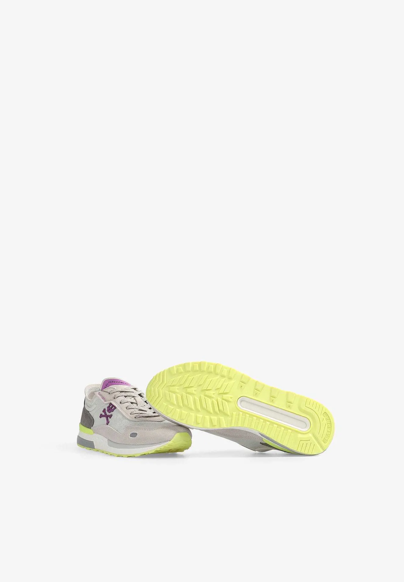 Scalpers Sneakers<Tricolor Suede Sneakers
