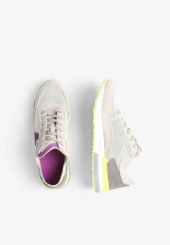 Scalpers Sneakers<Tricolor Suede Sneakers
