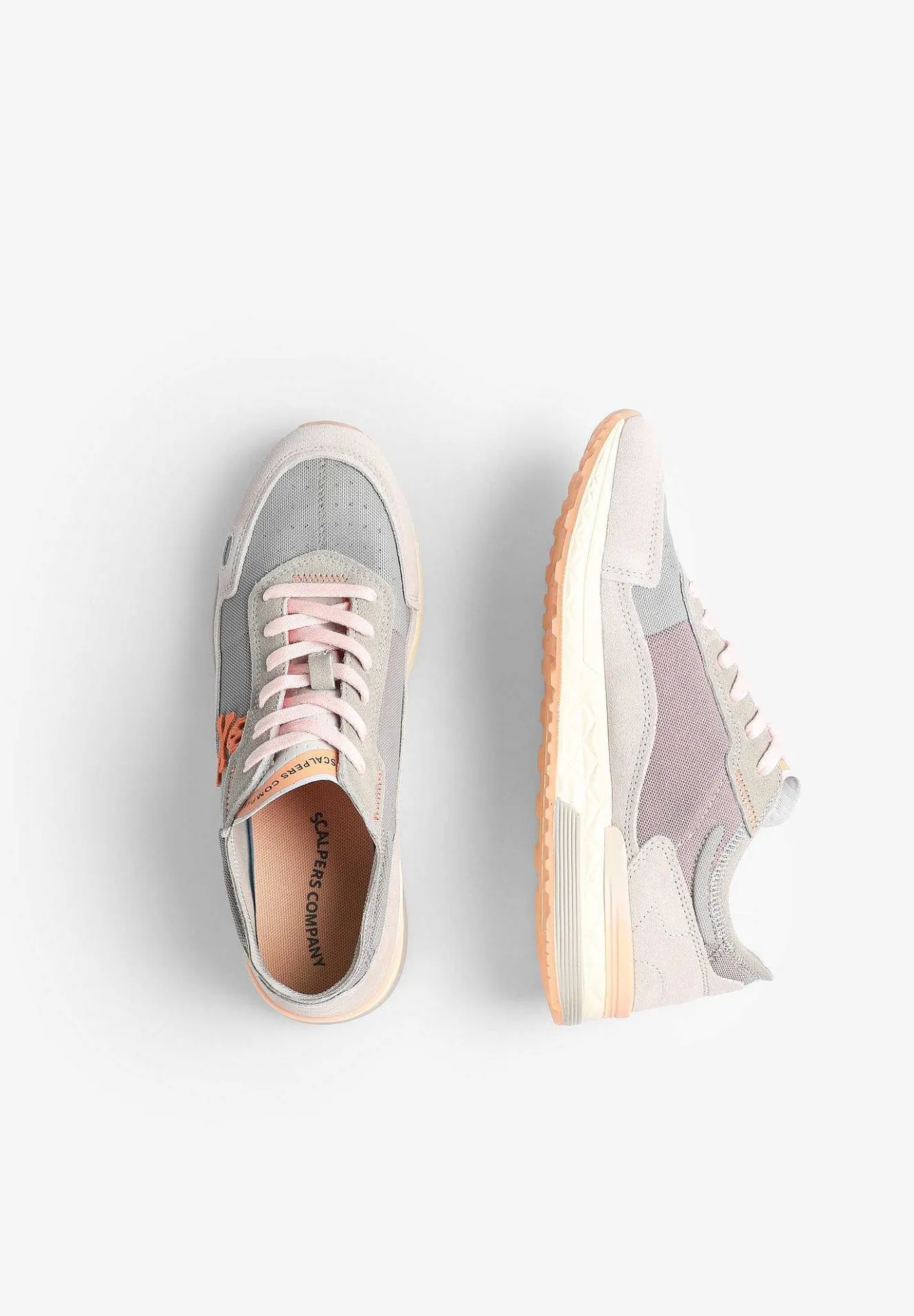 Scalpers Sneakers<Tricolor Suede Sneakers