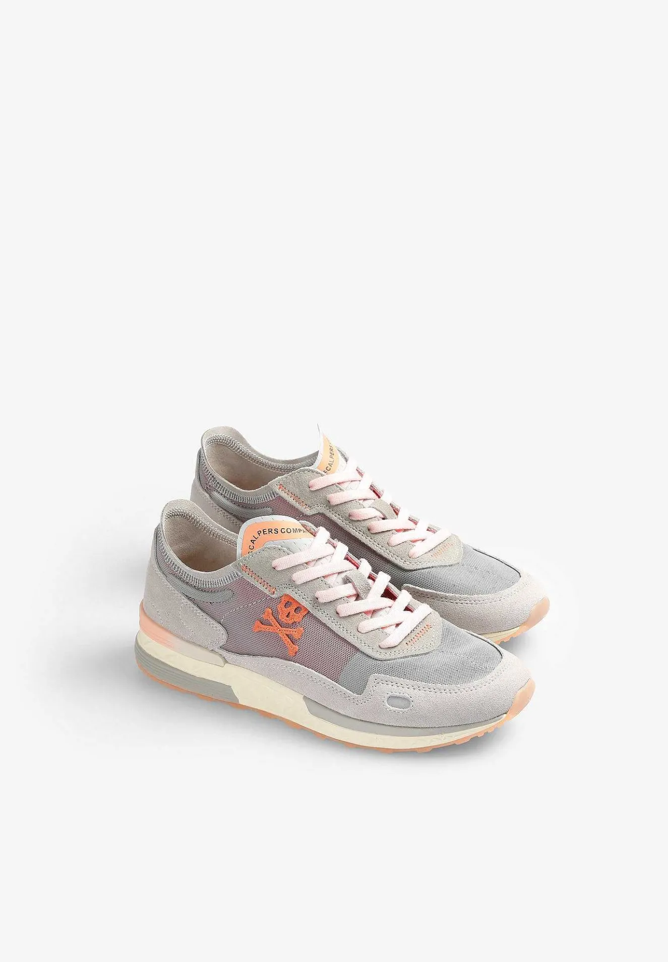Scalpers Sneakers<Tricolor Suede Sneakers
