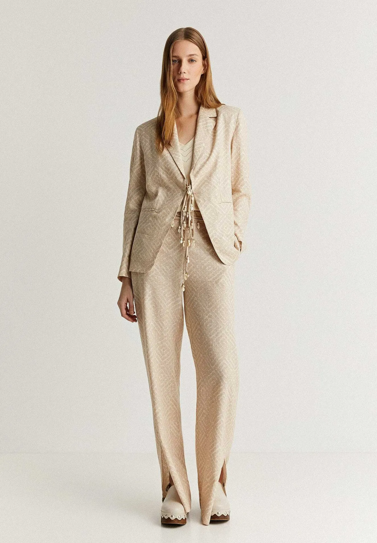 Scalpers Pants<Trim Print Pant