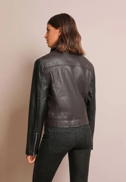 Scalpers Jackets And Trench<Two-Tone Biker Jacket