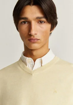 Scalpers Sweaters And Cardigans<V Neck Skull Sweater