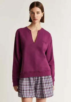 Scalpers Sweatshirts<V Neck Sweatshirt
