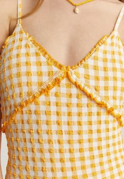 Scalpers Bikinis And Swimsuits<Vichy Swimsuit