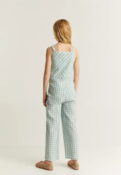 Scalpers Pants And Overalls<Vichy Texture Dungarees