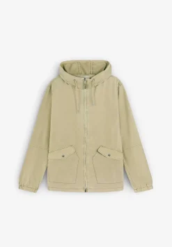 Scalpers Jackets And Jackets<Washed Effect Jacket