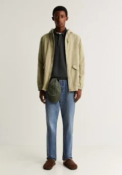 Scalpers Jackets And Jackets<Washed Effect Jacket