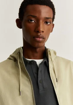 Scalpers Jackets And Jackets<Washed Effect Jacket