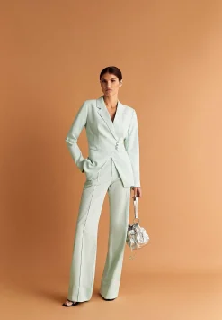 Scalpers Pants<Wide Leg Pants With Buttons