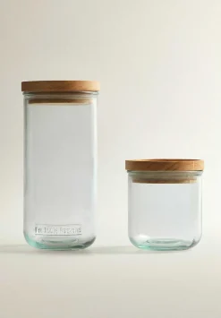 Scalpers Storage And Utensils<Wooden Storage Jar