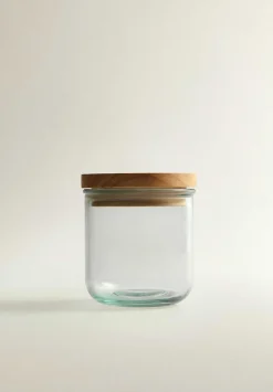 Scalpers Storage And Utensils<Wooden Storage Jar