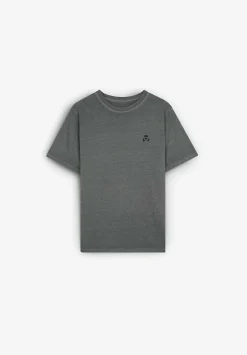 Scalpers Tshirts<Worn Effect Print T-Shirt
