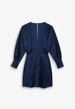 Scalpers Dresses<Wrinkled Satin Mini Dress