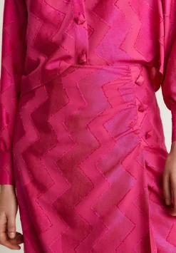 Scalpers Skirts<Zigzag Jacquard Skirt