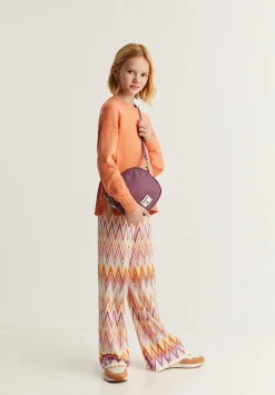 Scalpers Pants And Overalls<Zigzag Knitted Pants With Low Detail