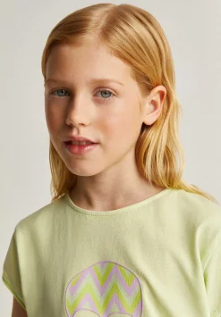 Scalpers Tshirts<Zigzag Print Skull T-Shirt